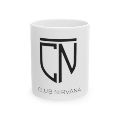 CLUB NIRVANA Ceramic Mug, (11oz, 15oz)