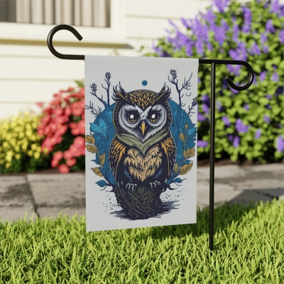 Wise Owl Garden & House Banner