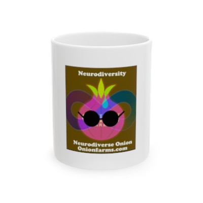 Neurodiversity Ceramic Mug, (11oz, 15oz)