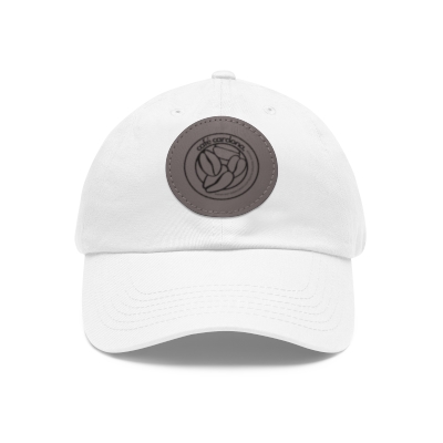 Hat with Leather Patch (English Logo)