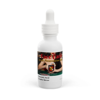 "FACE CARD" - High Potency Hyaluronic Acid Complex Serum, 1oz from The Dickens Collection