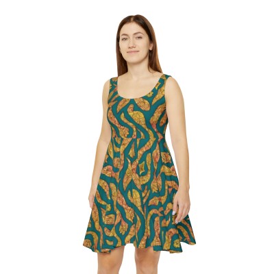 Psychedelic Candy Women's Skater Dress (AOP)
