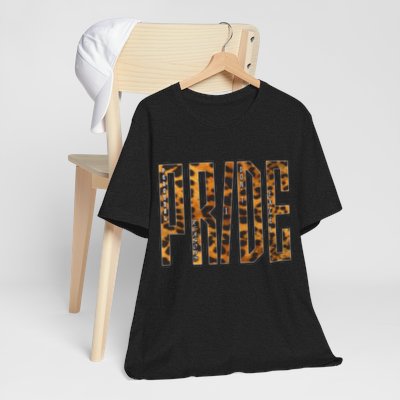 Focus on Pride T-Shirt Set - Leopard Print and Inspirational Graphics