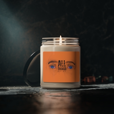 Spice up your space with our Thing Spice Print Graphic Scented Soy Candle - 9oz