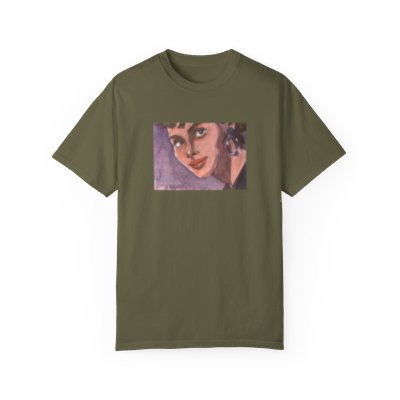 “Audrey”  Unisex Garment-Dyed T-shirt from the Art Studio of MW Miller 