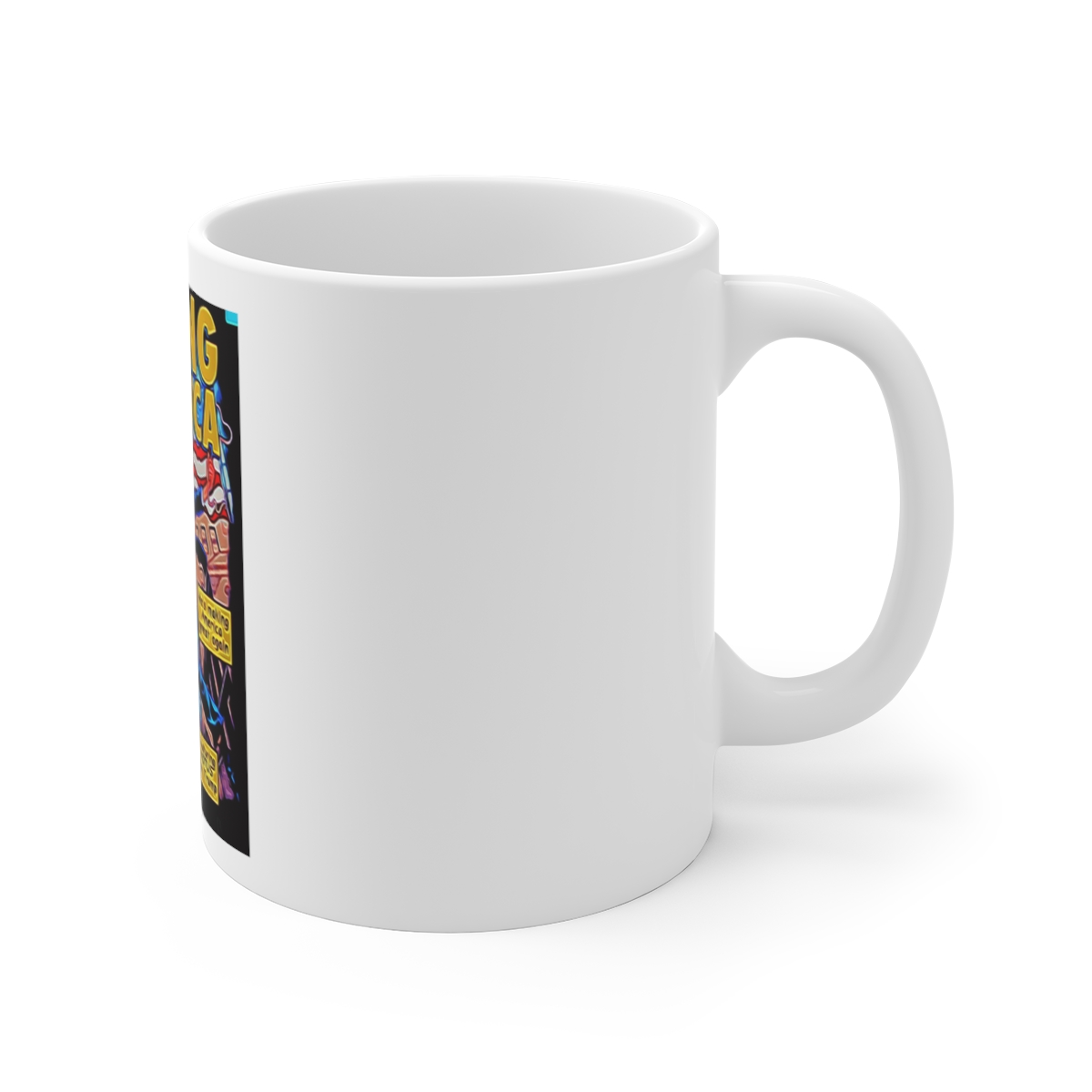 Donald Trump SAVING AMERICA - Coffee Mug product thumbnail image