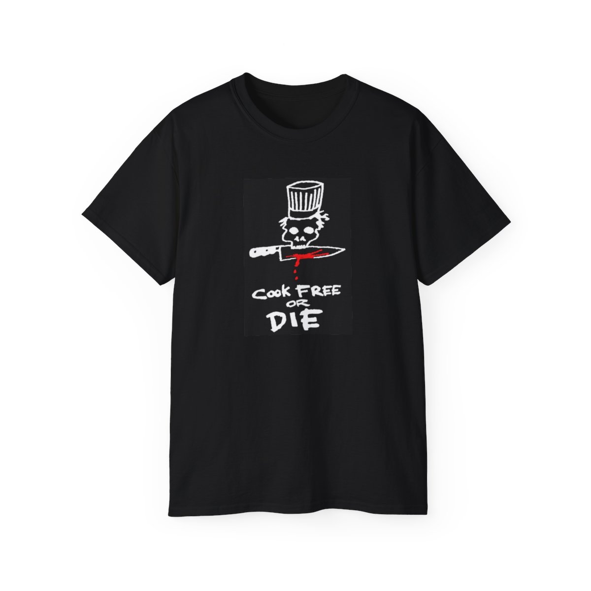 Anthony Bourdain Live Free Cooks T-Shirt product main image