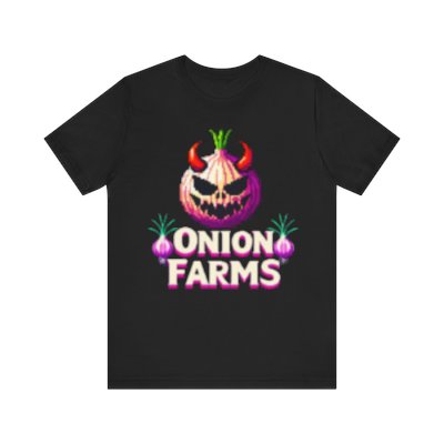 Onionfarms Custom Design Unisex Jersey Short Sleeve Tee
