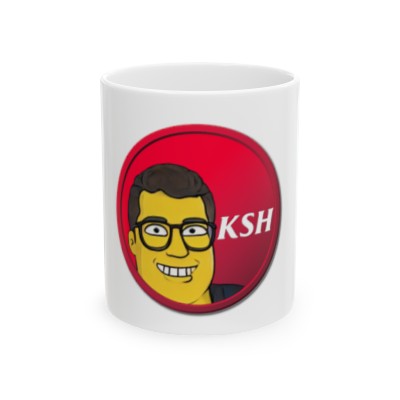 Custom Art KSH Ceramic Mug, (11oz, 15oz)