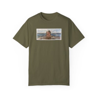 “Lake time” Unisex Garment-Dyed T-shirt
