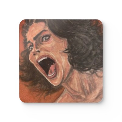 “Scream series” Corkwood Coaster Set