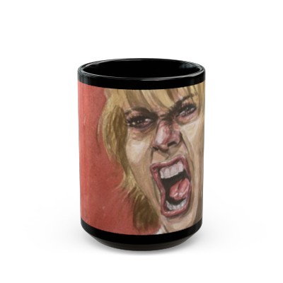 “Scream series” Black Mug (11oz, 15oz)
