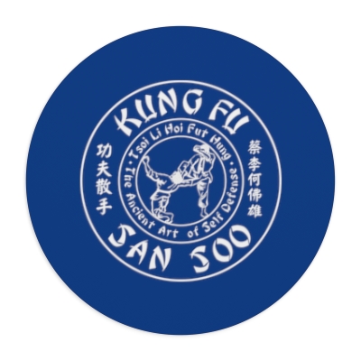 Dark Blue Kung Fu San Soo Mouse Pad 