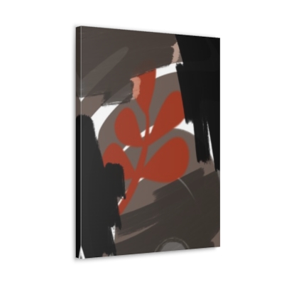 Abstract Orange Canvas Gallery Wraps