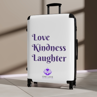 Love Kindness Laughter - Suitcase