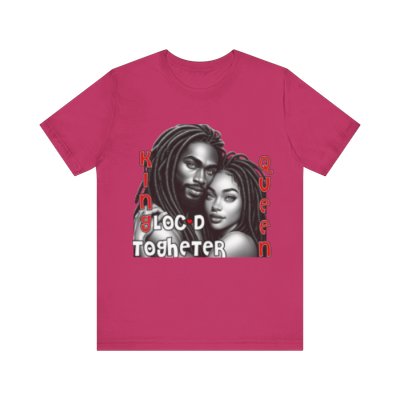 Royal Locs Union Tee: King & Queen Together