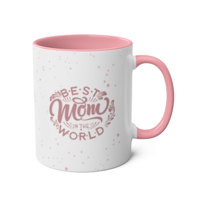 Best Mom Pink Coffee Mug, 11oz