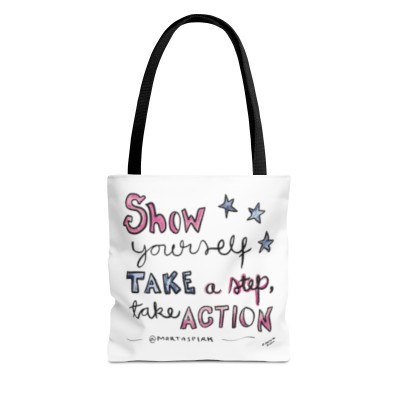 Tote Bag (AOP) - Show Yourself