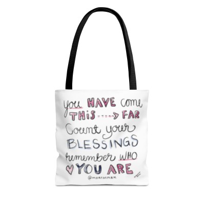 Tote Bag (AOP) - You have come this far