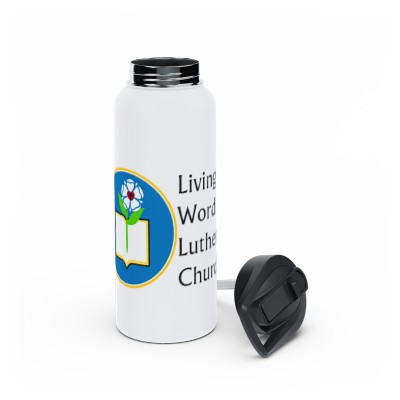 LWLC Stainless Steel Water Bottle, Standard Lid