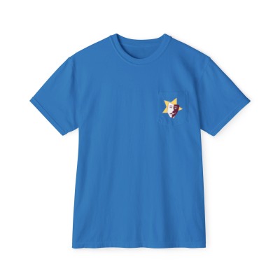 YAT Unisex Garment-Dyed Pocket T-Shirt
